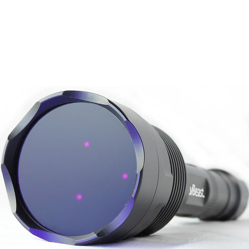 uvBeast Black Light UV Flashlight V3 365nm – FILTERED Ultraviolet - HIGH POWER and LONG RANGE Professional Grade 365nm Beam